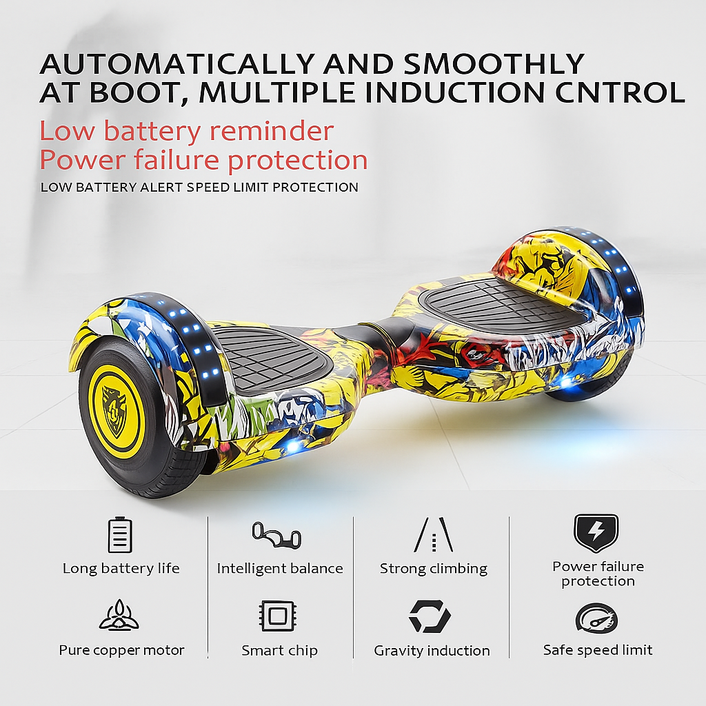 Smart Self-Balancing Hoverboard - Image 2