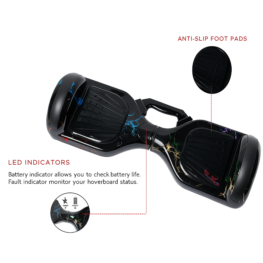 Smart Self-Balancing Hoverboard - Image 4