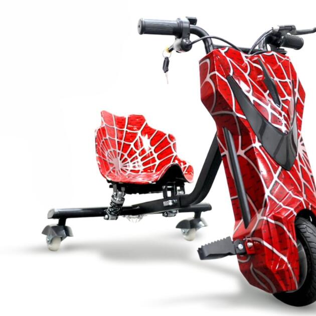 IMAGE OF 3 WHEEL DRIFTER SPIDERMAN