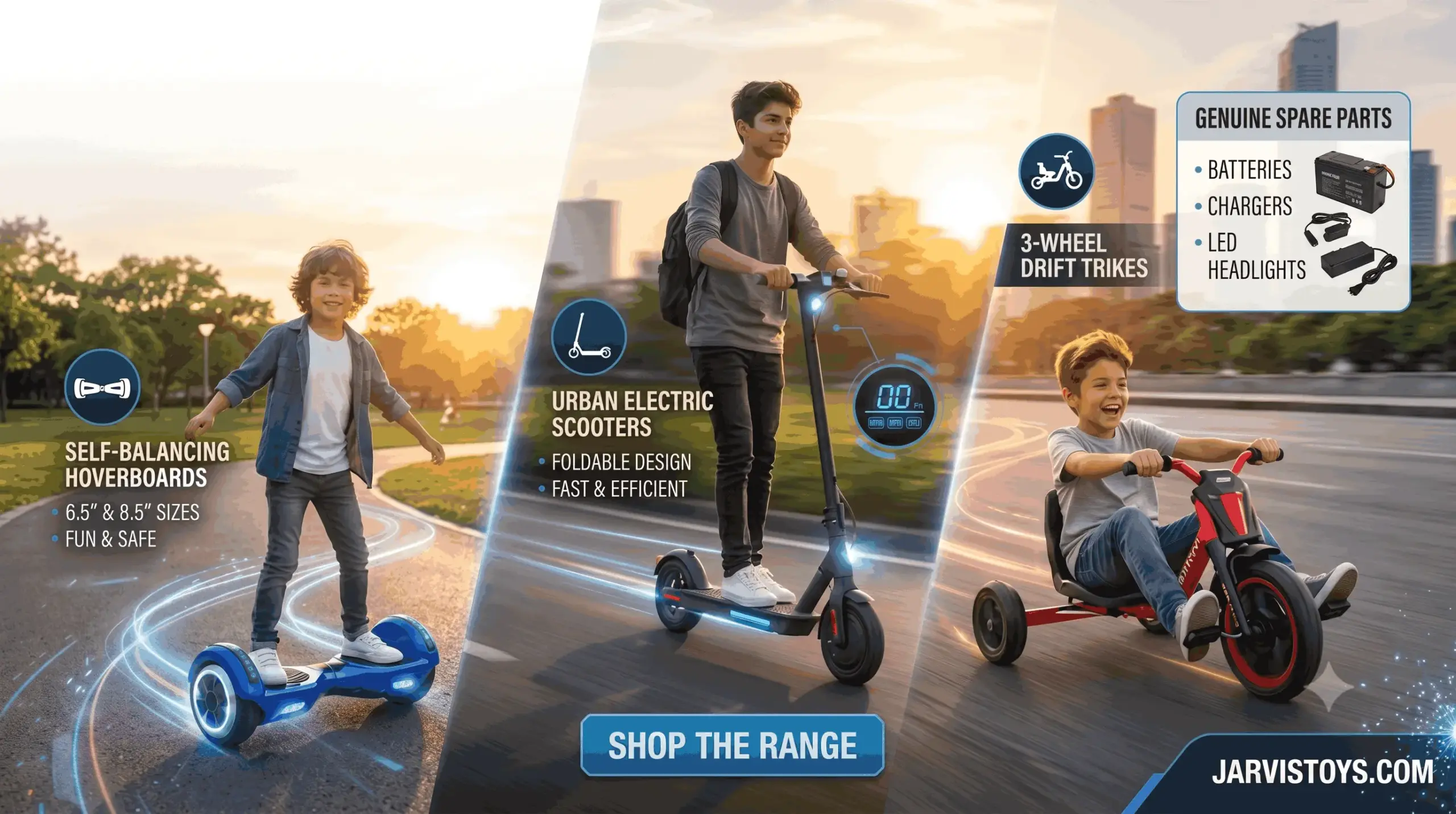 Buy Hoverboard ,Drifter, Electric Scooter On jarvis toys
